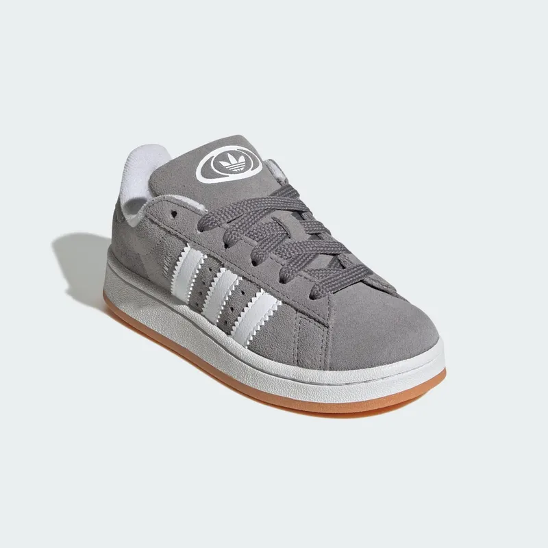 adidas Campus 00s Elastic Lace Kids Grey Three / Cloud White / Gum (JI4330)