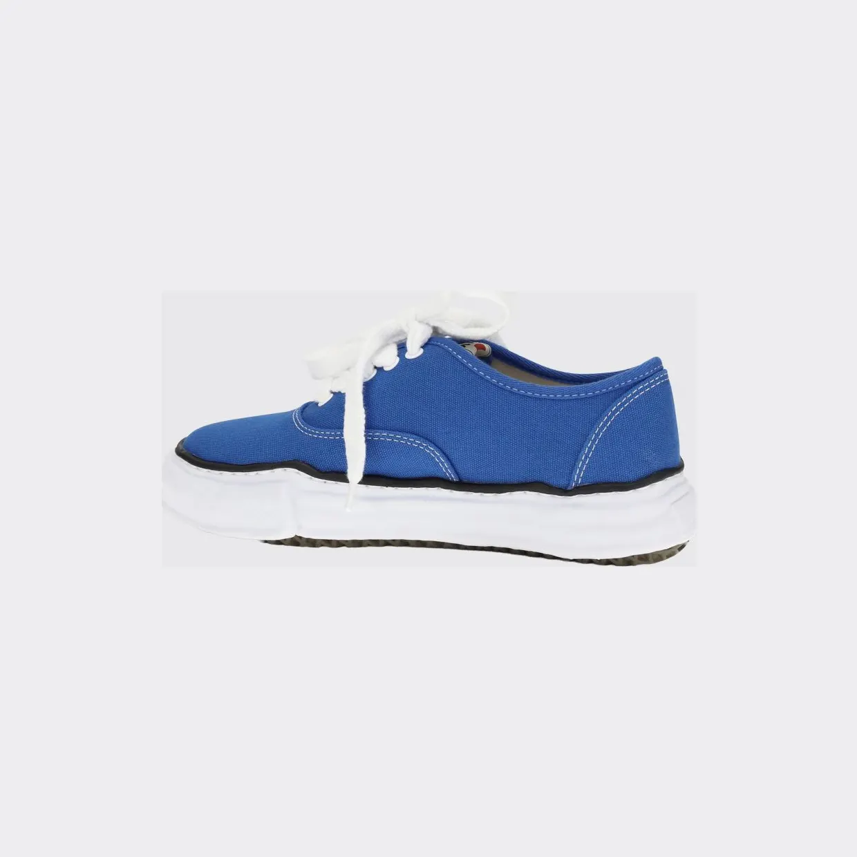 Maison Mihara Yasuhiro Baker OG Sneakers in Cotton Canvas Blue (A02FW704CLBLUE) (2)