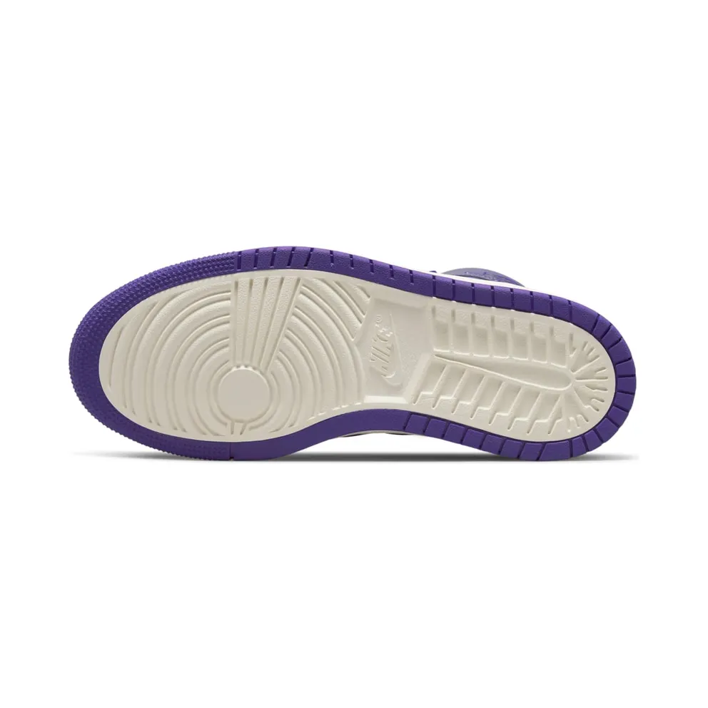 Air Jordan 1 Zoom CMFT Purple Patent – “Purple / White / Black” (CT0979-505)