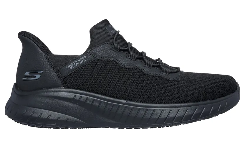 Skechers Slip-ins Work: Squad Chaos SR “Stivig Shoes CM Black” (200254ECBLK)