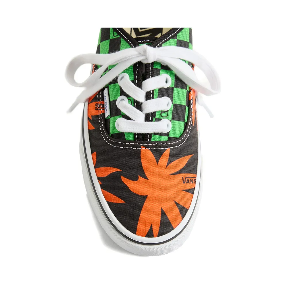 Vans X Valentino X Vans Low-top Fabric “Green/Orange” (7W0S0ND8XWF BAL)