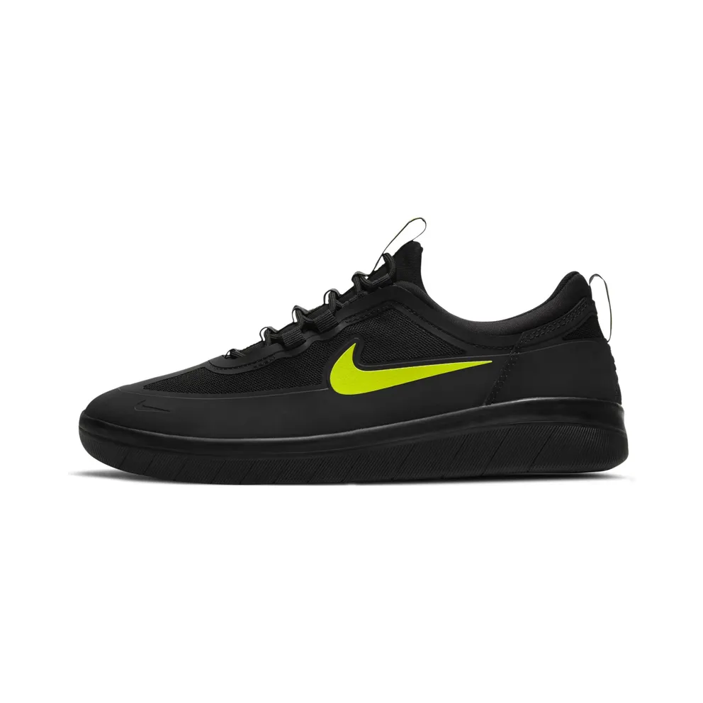 Nike SB Nyjah Free 2 “Black / Cyber” (BV2078-005)