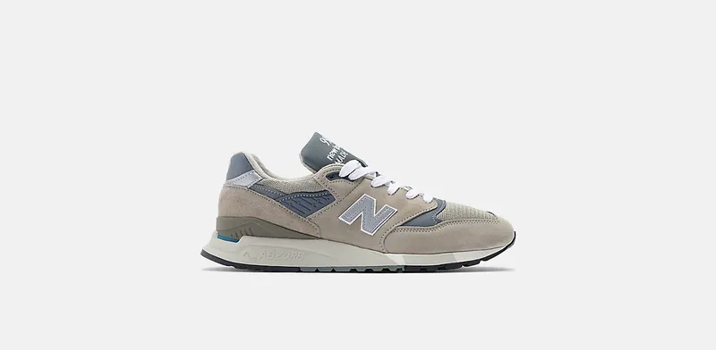 New Balance 998 “Made in USA – Grey/Silver” (U998GR)
