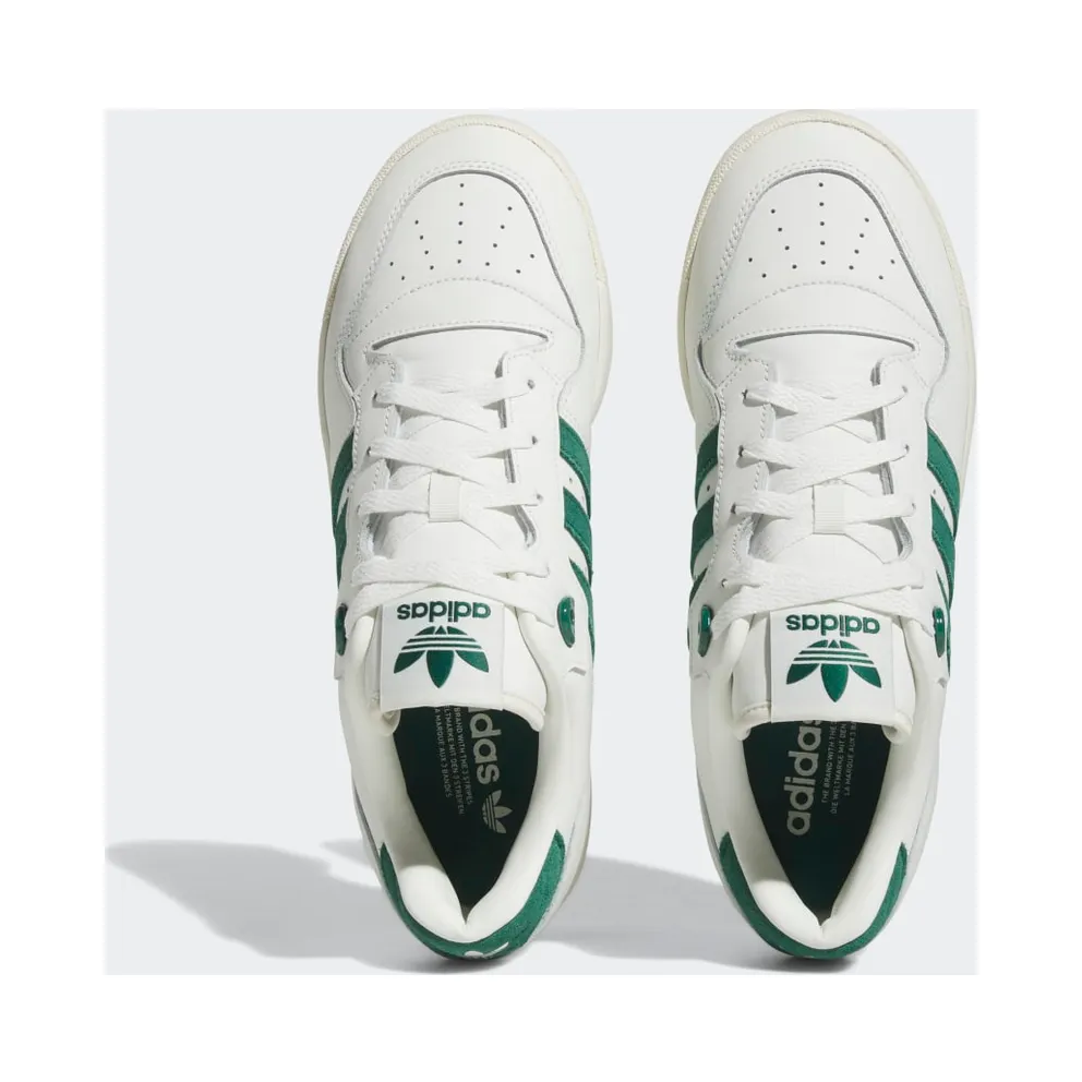 Adidas Rivalry Low White Tint / Team Dark Green / Off White (FZ6335)
