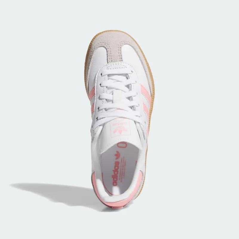 Adidas Samba OG Kids Cloud White / Semi Pink Spark / Gum (JP5484)