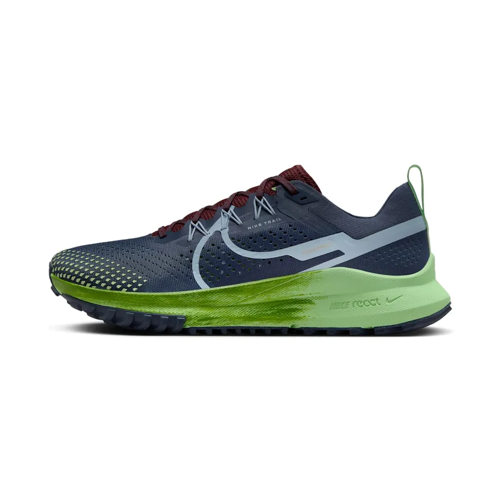 Nike React Pegasus Trail 4 Thunder Blue Chlorophyll Vapor Green Light Armory Blue (DJ6158-403)