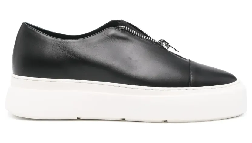 Giuseppe Zanotti Plateau-Sneakers mit Reißverschluss – Schwarz (IU50022001)