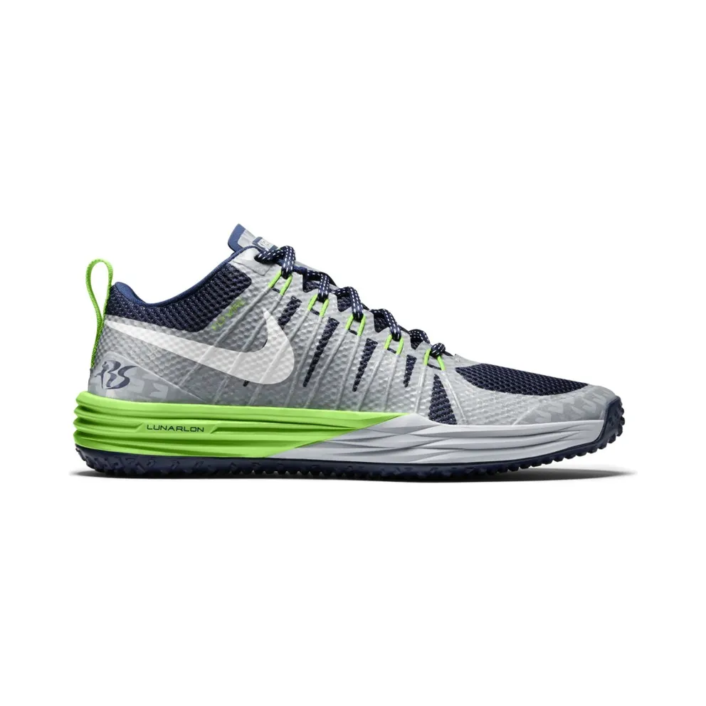 Nike Lunar TR1 Richard Sherman College Navy/White-Action Green-Wolf Grey (654283-401)