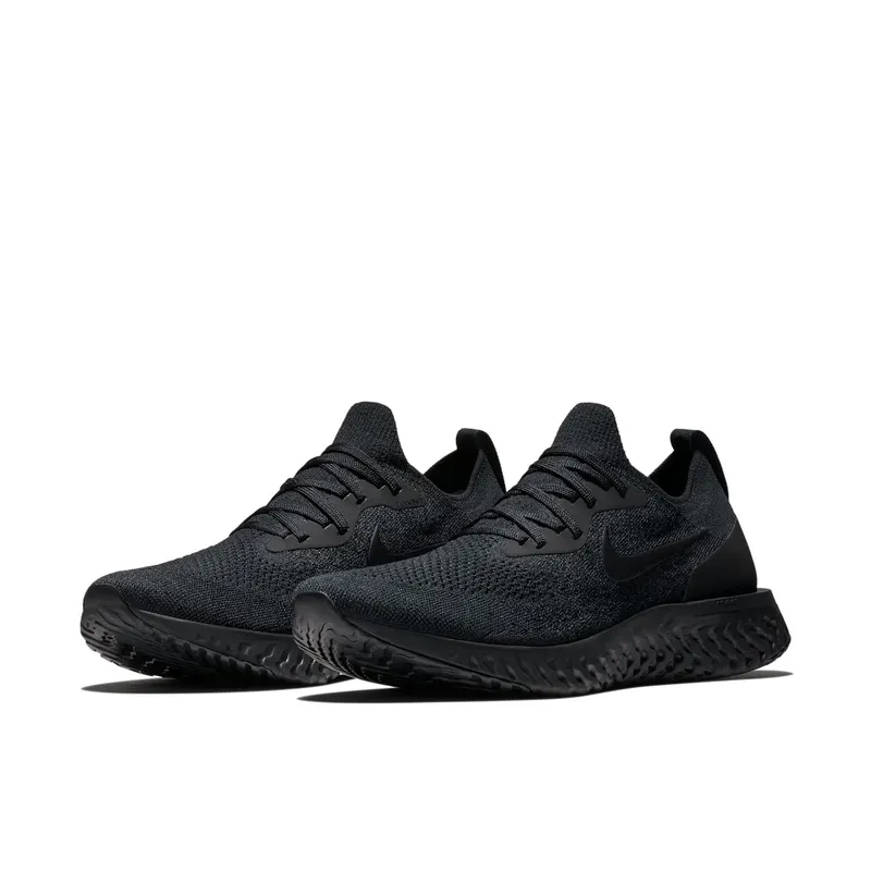 Nike Epic React Flyknit Triple Black Black/Black-Black (AQ0067-003)