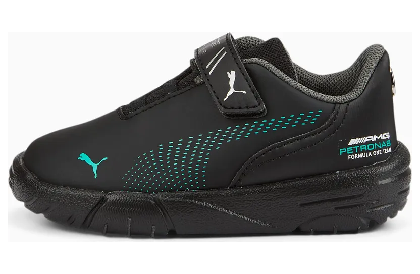 Puma Mercedes-AMG Petronas Formel 1 Drift Cat Decima Motorsportschuhe Babys Schwarz (307265-02)