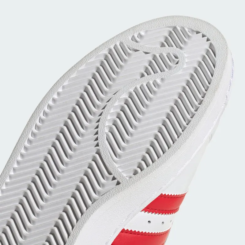 Adidas Superstar II “Cloud White / Better Scarlet” (JQ4728)