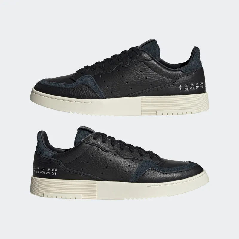 Adidas Supercourt Core Black / Core Black / Off White (FY0072)
