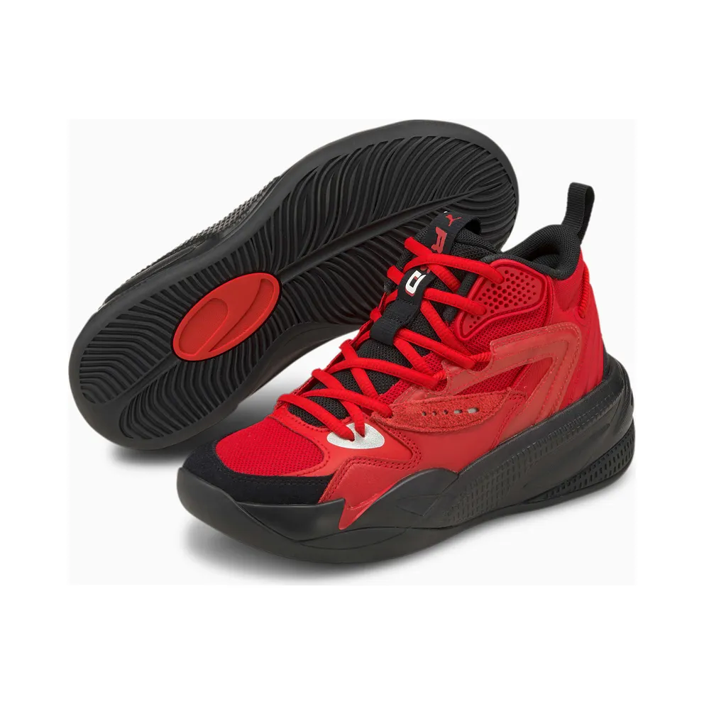 Puma Dreamer 2 Mid Basketball Shoes Black/Red (19485103)