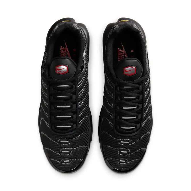 Nike Air Max Plus Black University Red Metallic Silver (HF4293-001)