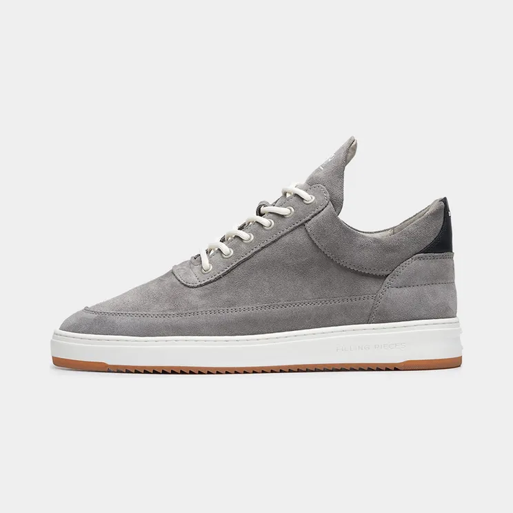 FILLING PIECES Low Top Ripple Suede Grey (25122791002)