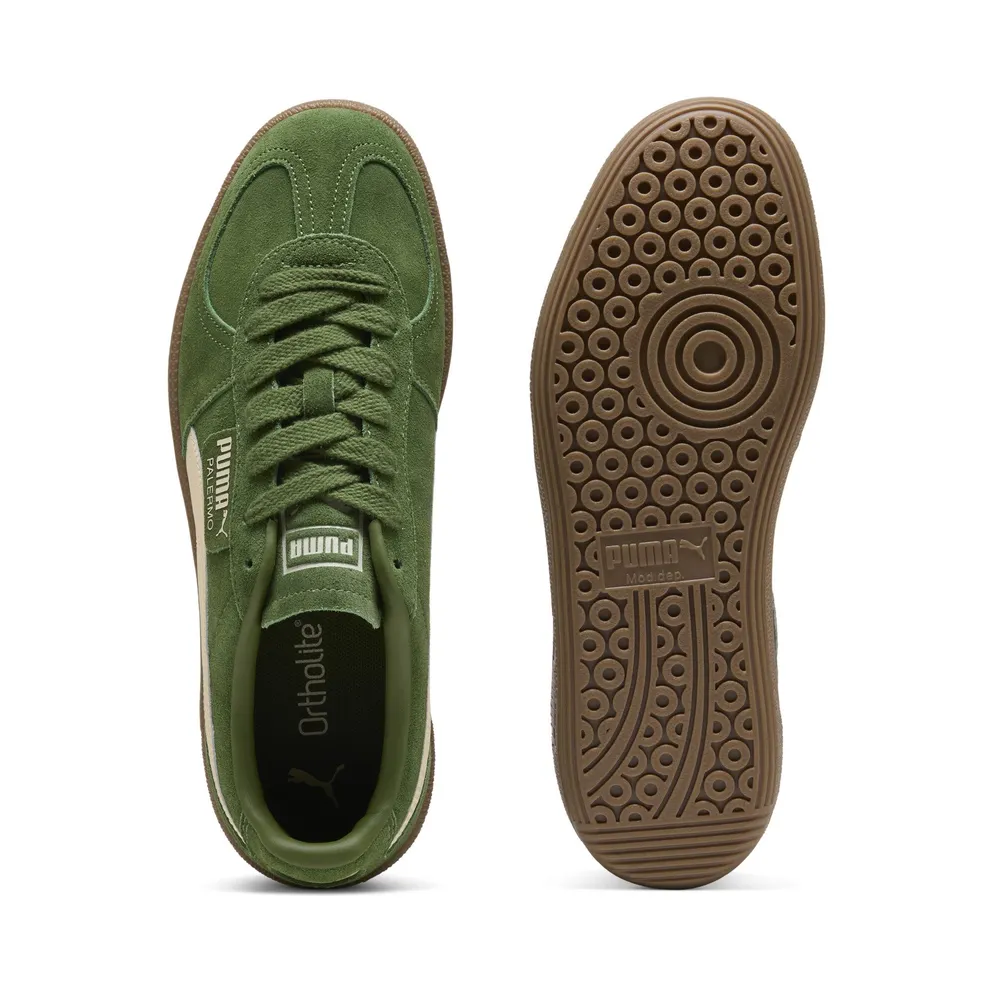 Puma Palermo “Earthy Green / Buttercream” (396463_92)