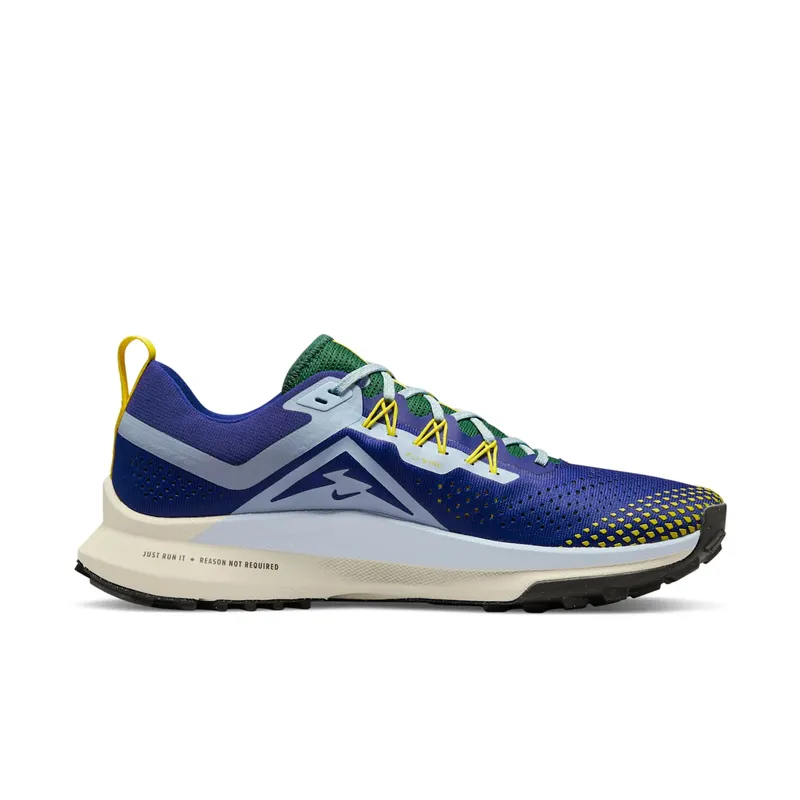 Nike React Pegasus Trail 4 Deep Royal Yellow Strike (DJ6158-400)