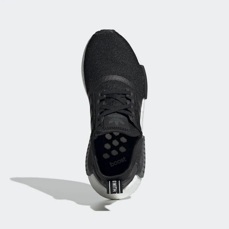 adidas NMD R1 Core Black White (GS) Core Black/Core Black/Cloud White (EE8463)