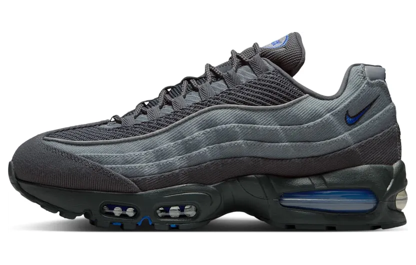 Nike Air Max 95 Big Bubble “Smoke Grey / Anthracite / Black / Racer Blue” (IM9605-002)