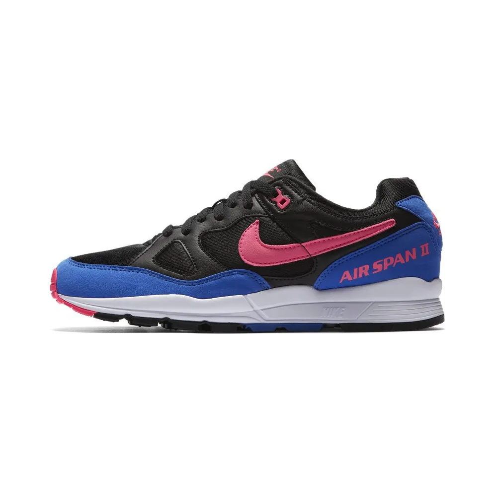 Nike Air Span II 2 Black/Hyper Pink/Hyper Royal 2018 (AH8047-003)