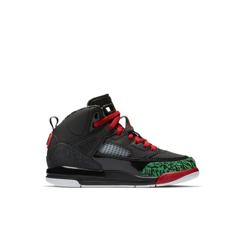 Jordan Spizike Black Varsity Red 2017 (PS) Black/Varsity Red-Classic Green (317700-026)