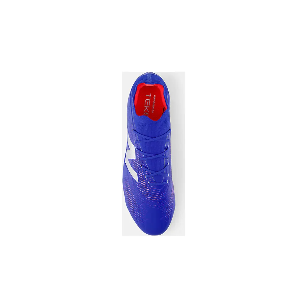 New Balance Tekela Team Low Laced FG V5 Blue Gemstone Energy Red Silver (ST3FMP5)