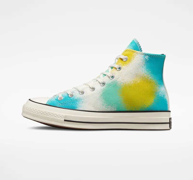 Converse Chuck 70 Spray Paint Egret/cyber Teal/bright Bud