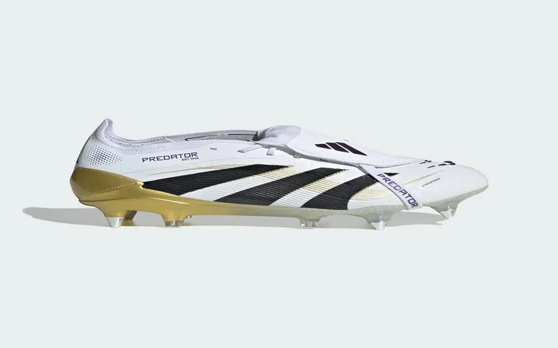adidas Predator Elite Fold-Over Tongue SG Cloud White Core Black Gold Metallic (JR4529)