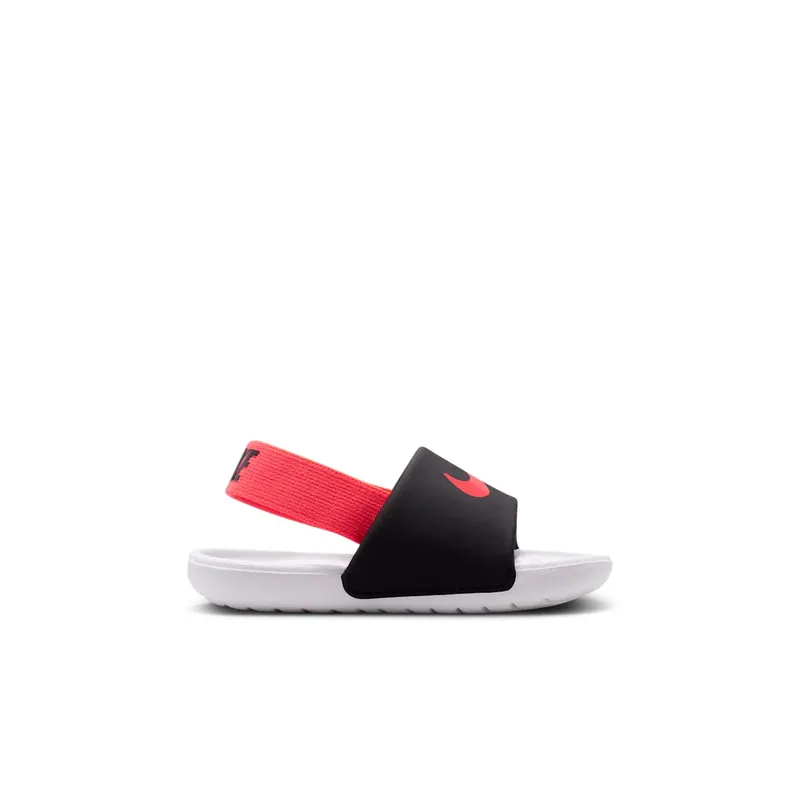 Nike Kawa Slide Black White Bright Crimson (FJ8811-003)