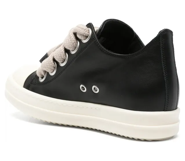 Rick Owens Oversized-lace Leather “Black” (RP02F5883 LCOW2 911) (3)