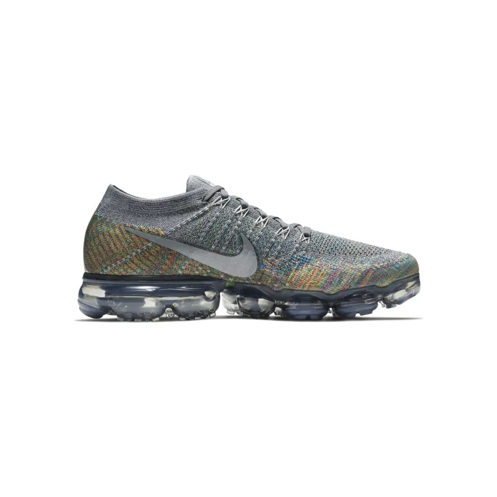 Nike Air VaporMax Grey Multi-Color Dark Grey/Reflect Silver-Racer Blue (849558-019)