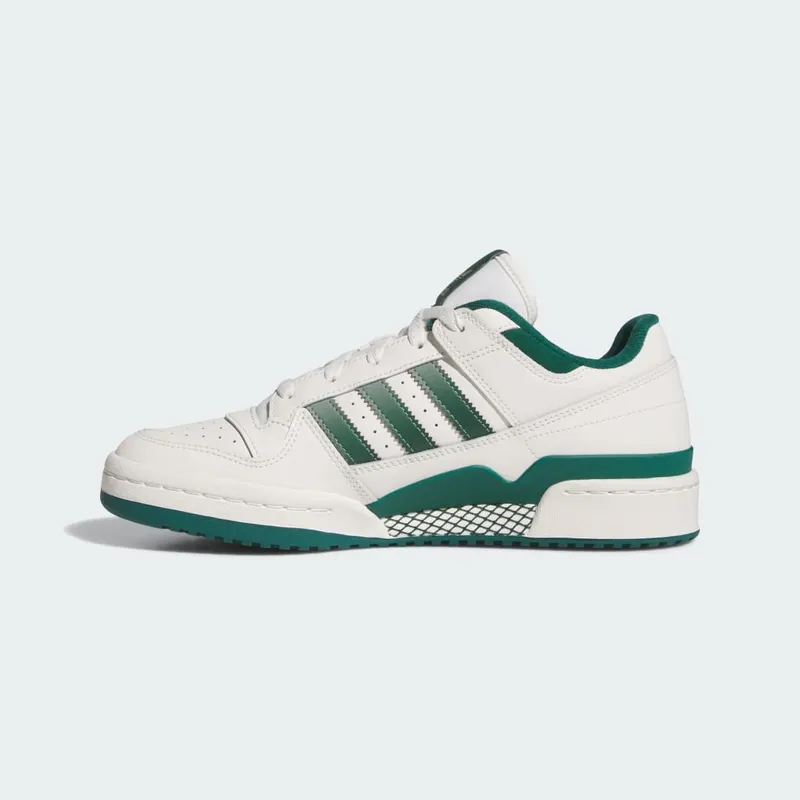 Adidas Forum Low CL Cloud White / Collegiate Green / Silver Green (JI3265)