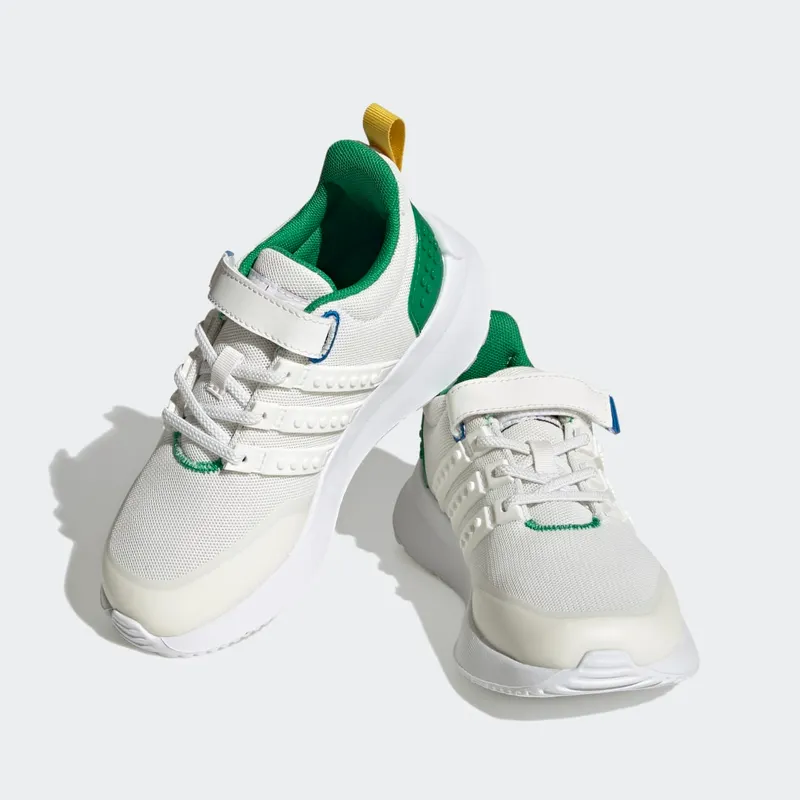 Adidas adidas x LEGO® Racer TR21 Elastic Lace and Top Strap Core White / Core White / Green (HQ1315)