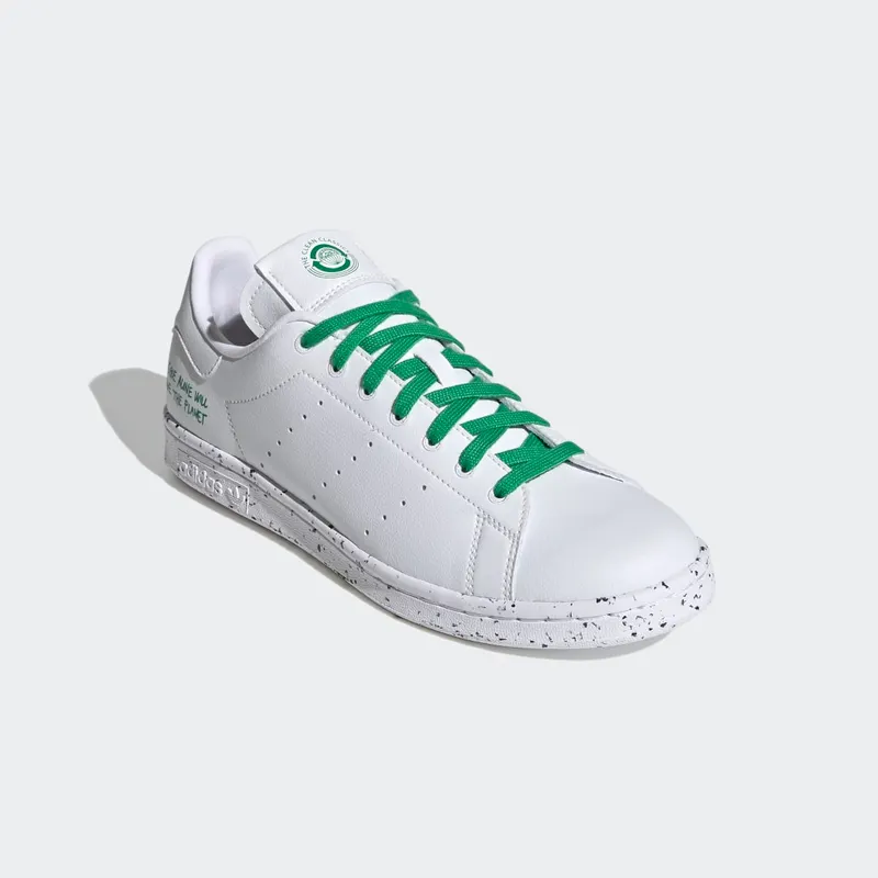 adidas Stan Smith Clean Classics White Green Cloud White/Cloud White/Green (FU9609)
