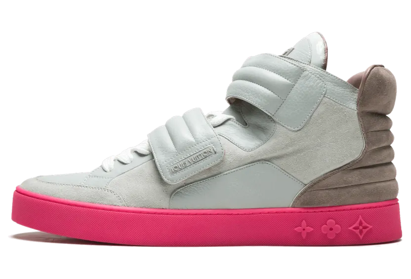 Louis Vuitton Jaspers Kanye Patchwork Grey/Pink (YP6U6PMI)