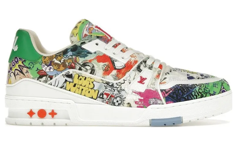 Louis Vuitton LV Trainer Comic Motifs Multi (SS23) (1AB9XK)