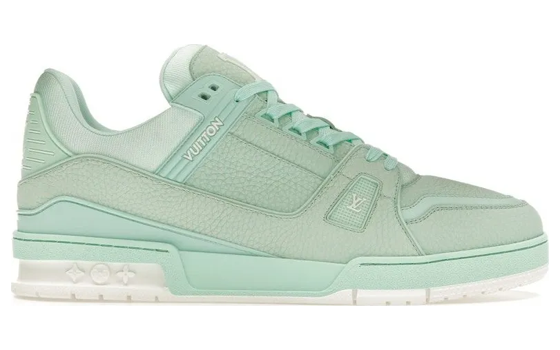 Louis Vuitton LV Trainer Mint Green White (1ACQ7V)