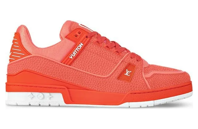 Louis Vuitton LV Trainer Orange White (1ACQ67)