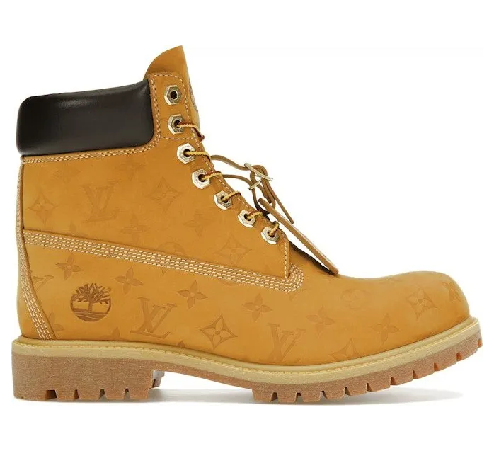 Louis Vuitton Timberland 6″ Ankle Boot Wheat Monogram (1AD72X)