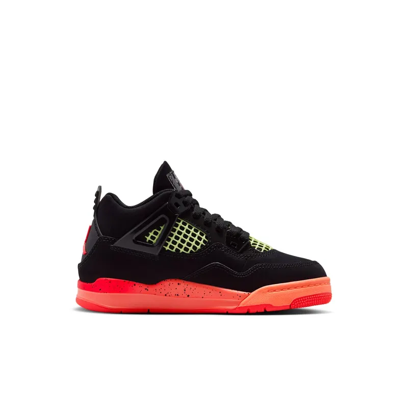 Air Jordan 4 Black/Infrared 23/Bright Mango/Barely (II1269-001)