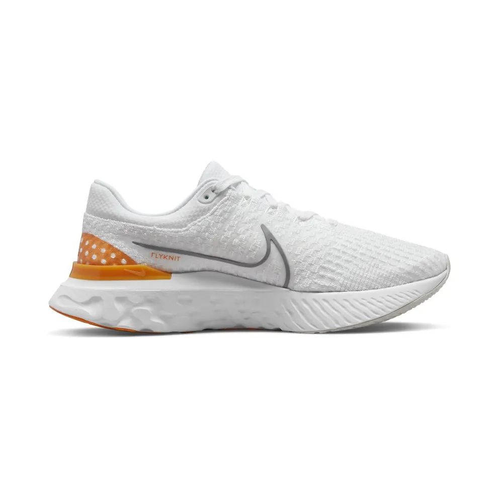 Nike React Infinity Run Flyknit 3 for Men (straat) White (DH5392-100)