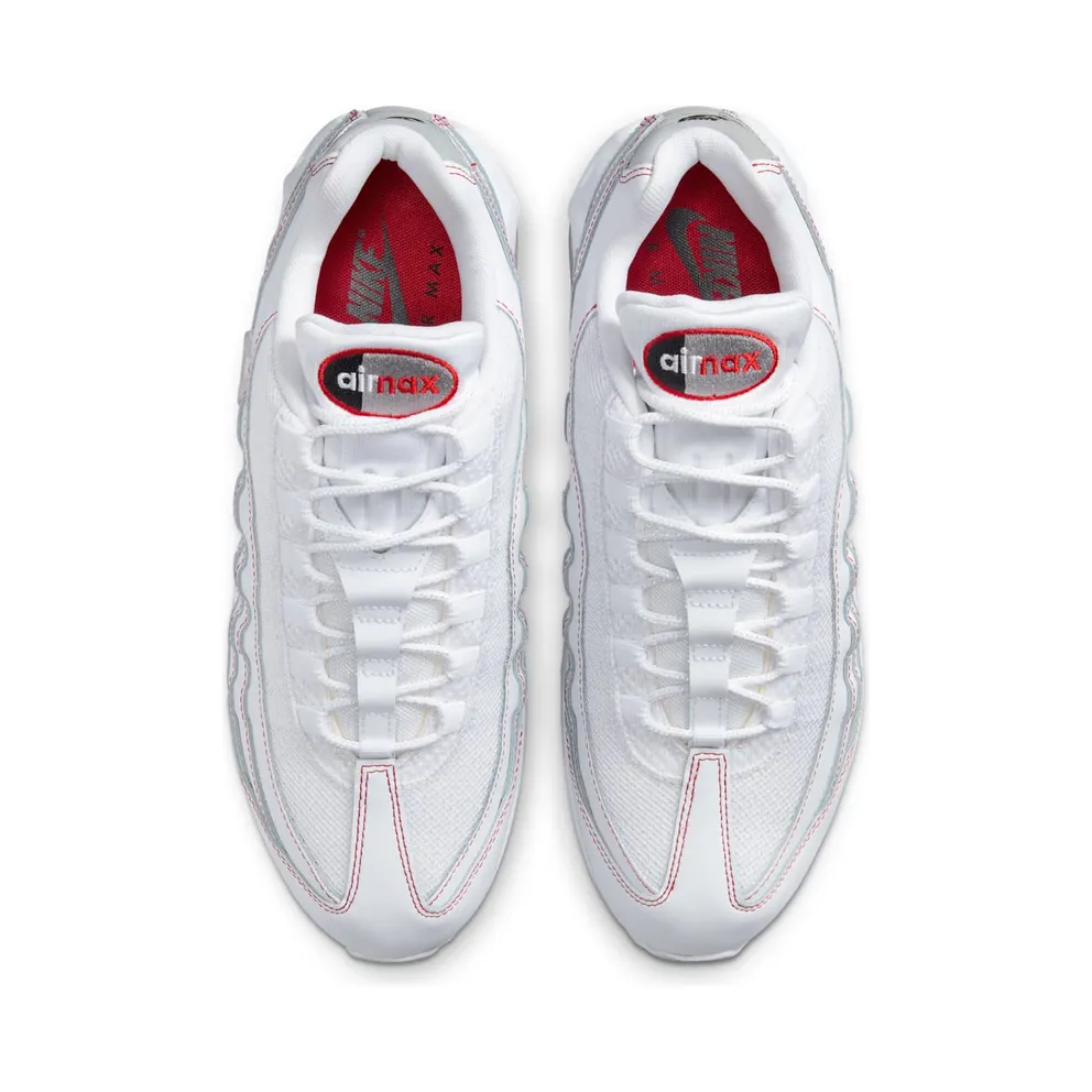Nike Air Max 95 OG “Big Bubble White University Red” (IB7936-100)