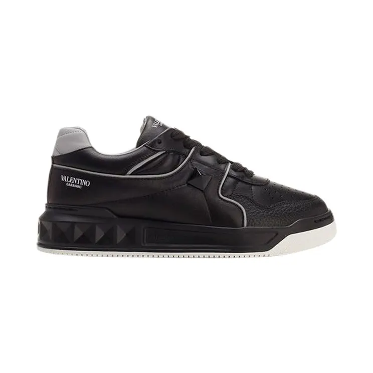 Valentino Garavani One Stud Low Top Black Gray (YS0E71NWN_00A)
