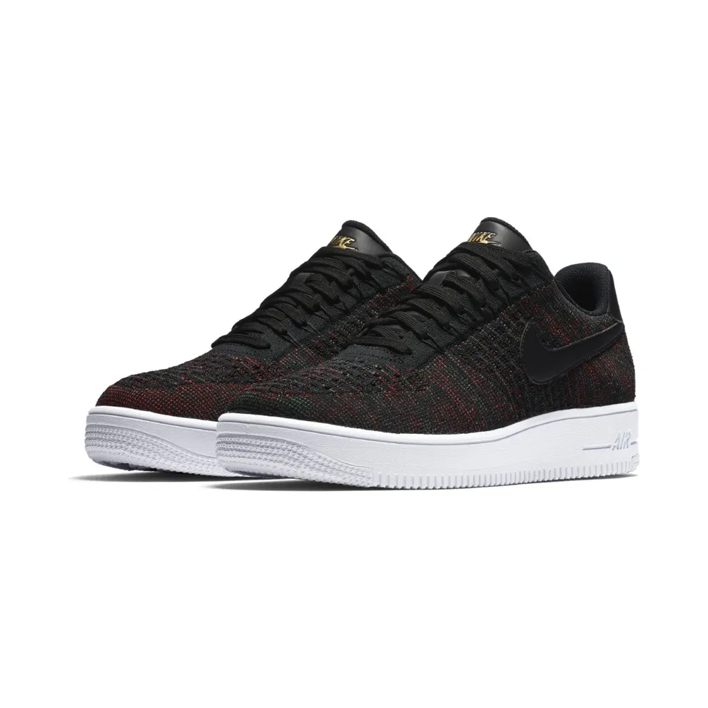 Nike Air Force 1 Ultra Flyknit Low Black Metallic Gold Black/Black-Metallic Gold (817419-005)