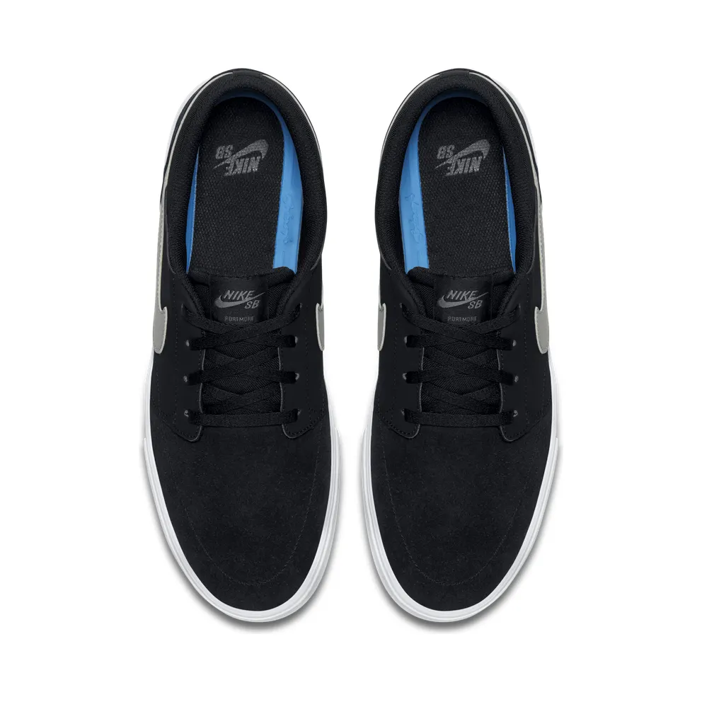 Nike Sb Portmore Ii Solar Black/Dark Grey-White Black/Dark Grey-White (880266-001)