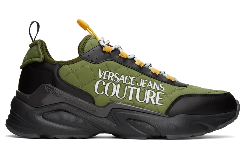 Versace Jeans Couture Green Wave Sneakers (E73YA3SW5 EZS458)