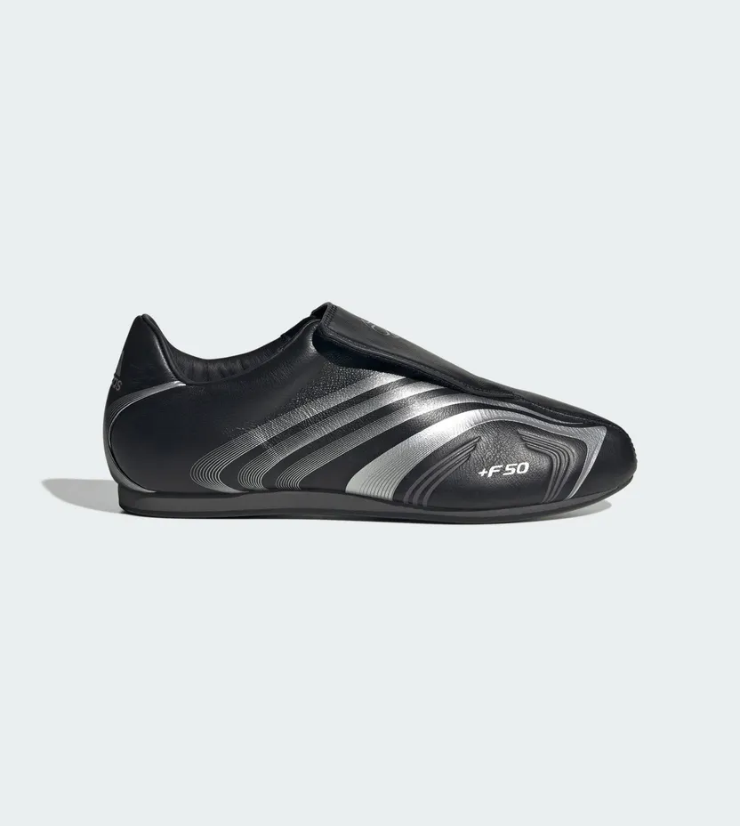 Adidas Taekwondo F50 Core Black / Silver Metallic / Grey Six (JR6403)