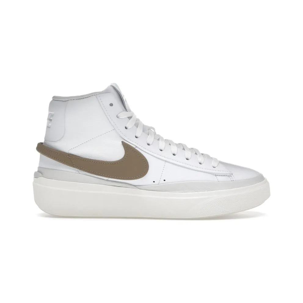 Nike Blazer Phantom Mid White Khaki (DX5800-102)