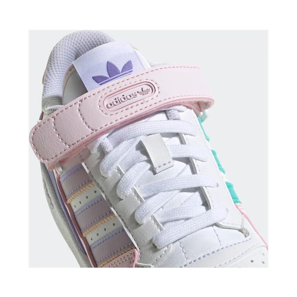 Adidas Forum Low Cloud White / Pulse Amber / Semi Mint Rush (GY8196)