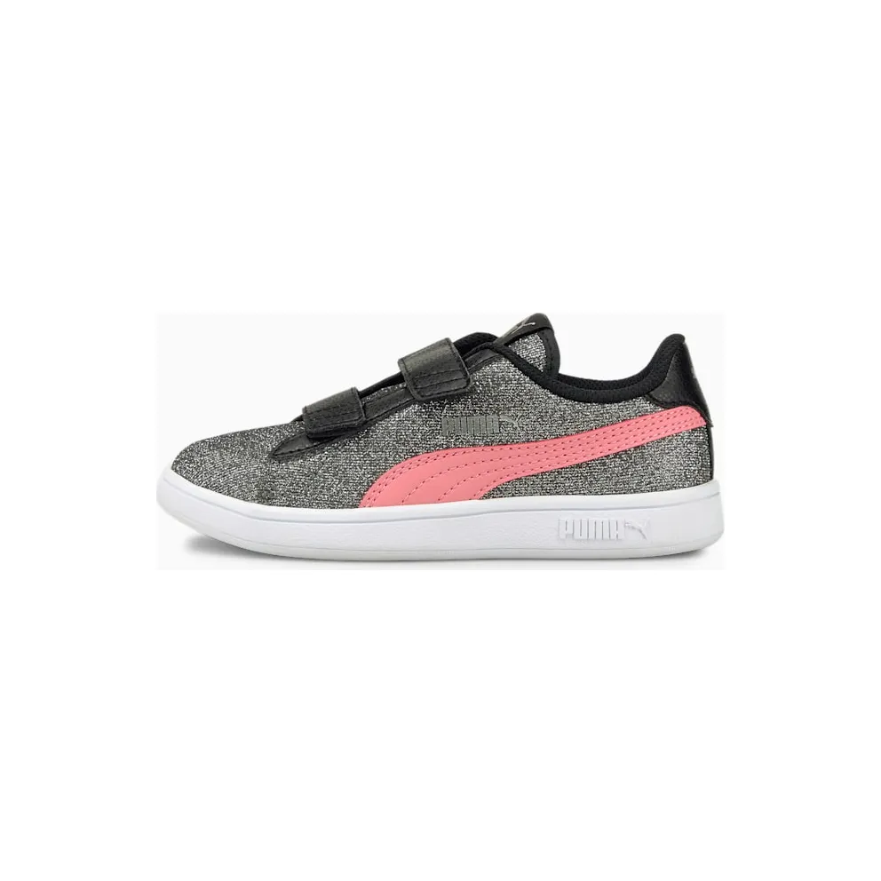 Puma Smash v2 Glitz Glam Kid Black (36737825)